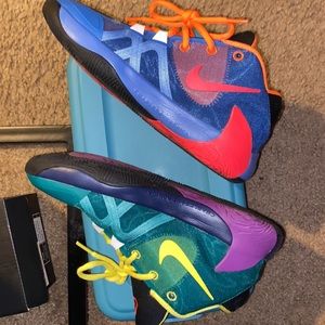 A pair of NIKE zoom freak 1 sneakers still in good condition worn a few times